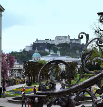 Heimatstadt Salzburg; Mirabellgarten