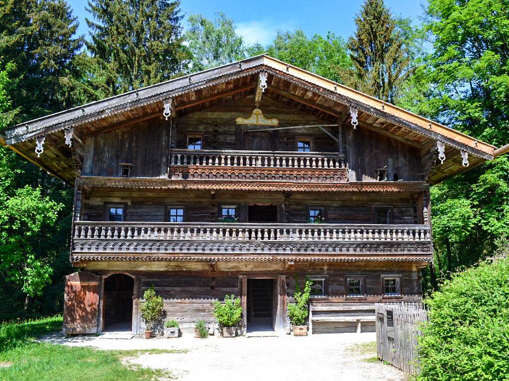 Bauernhaus im Freilichtmuseum Großgmain