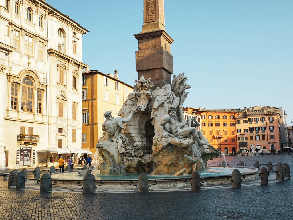 Piazza Navona Brunnen