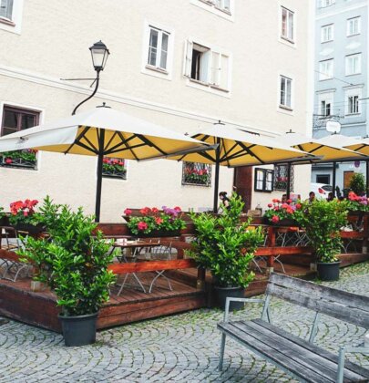 Gemütlich essen in der Salzburger Altstadt; Bio Restaurant Humboldtstubn