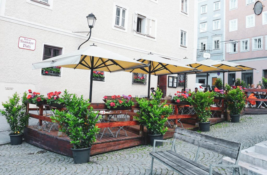 Gemütlich essen in der Salzburger Altstadt; Bio Restaurant Humboldtstubn