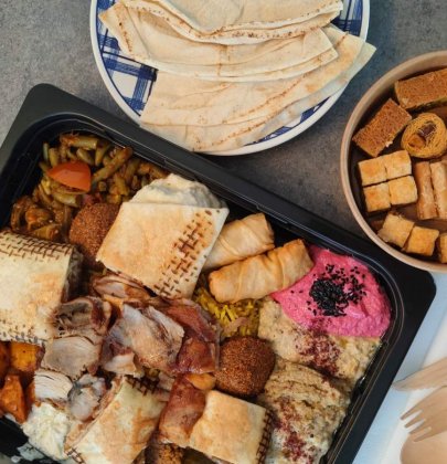 Fernweh-Essen für zu Hause, Levantine taste